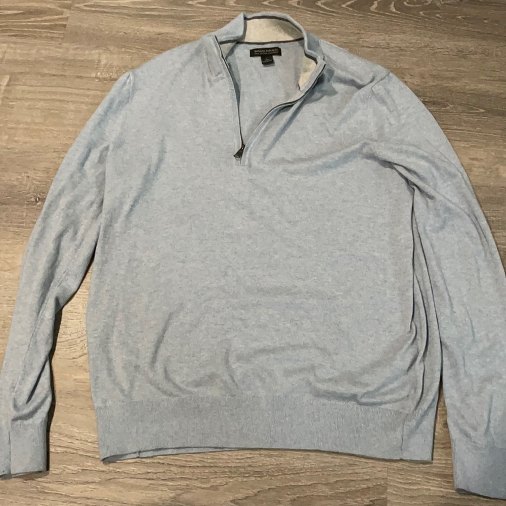 Banana republic- 1/4 zip sweater